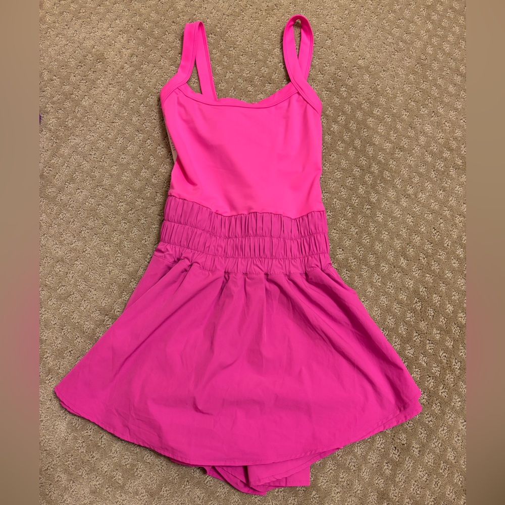 Women’s pink tennis romper